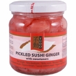 Pickled sushi ginger with sweeteners Gari, pink, 190g